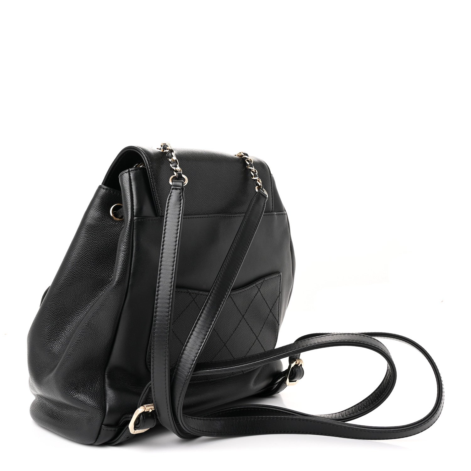Chanel Caviar Quilted Business Affinity Backpack Black 3 of 10