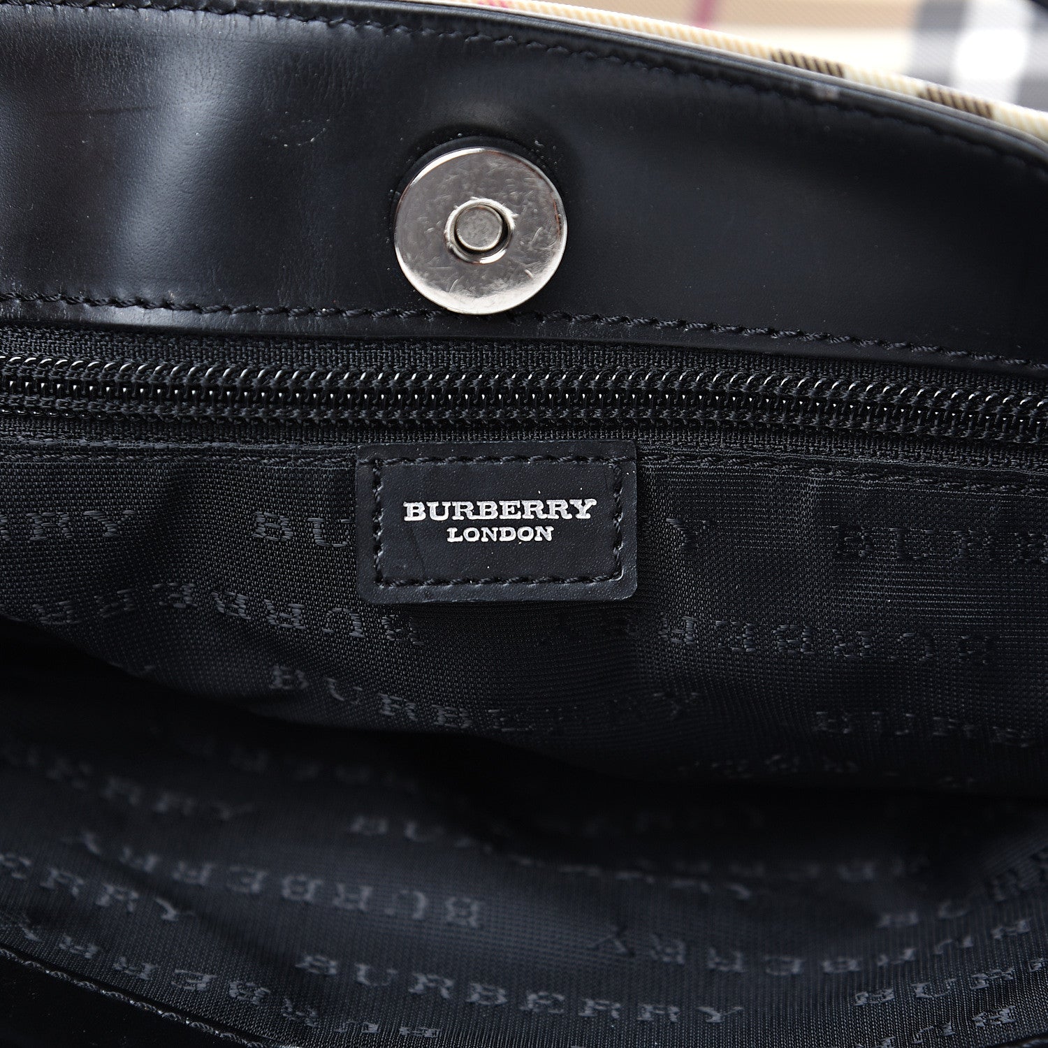 Burberry House Check Medium Tote Black 5 of 11