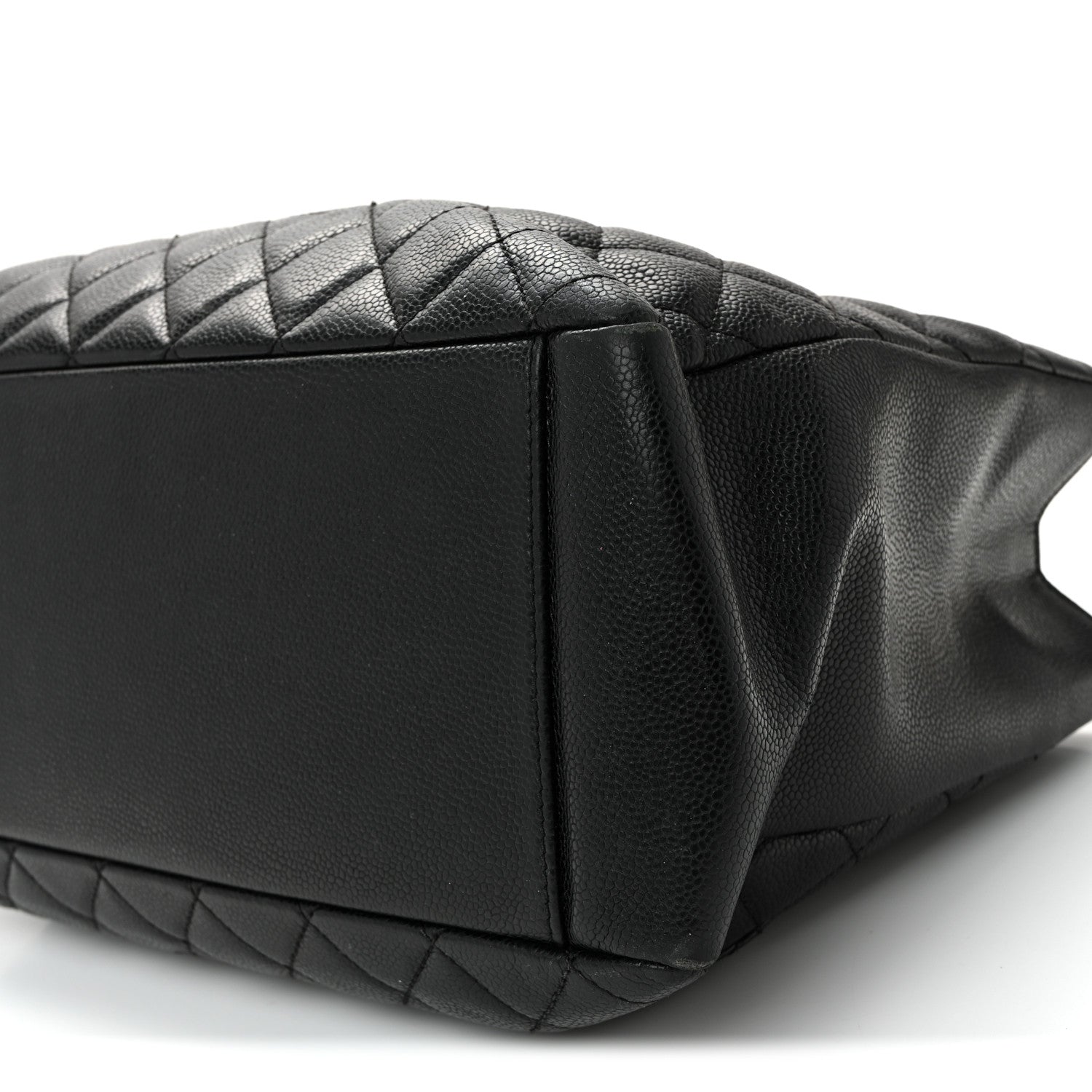Chanel Caviar Quilted Grand Shopping Tote GST Black 11 of 13