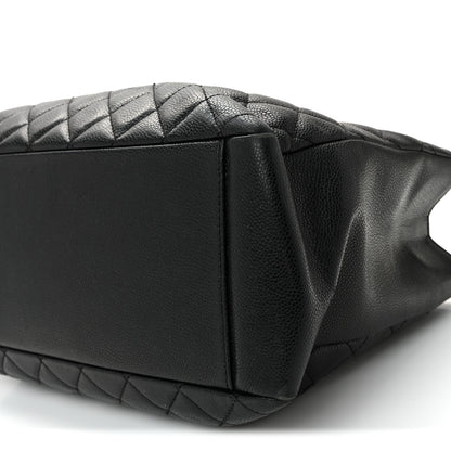 Chanel Caviar Quilted Grand Shopping Tote GST Black 11 of 13