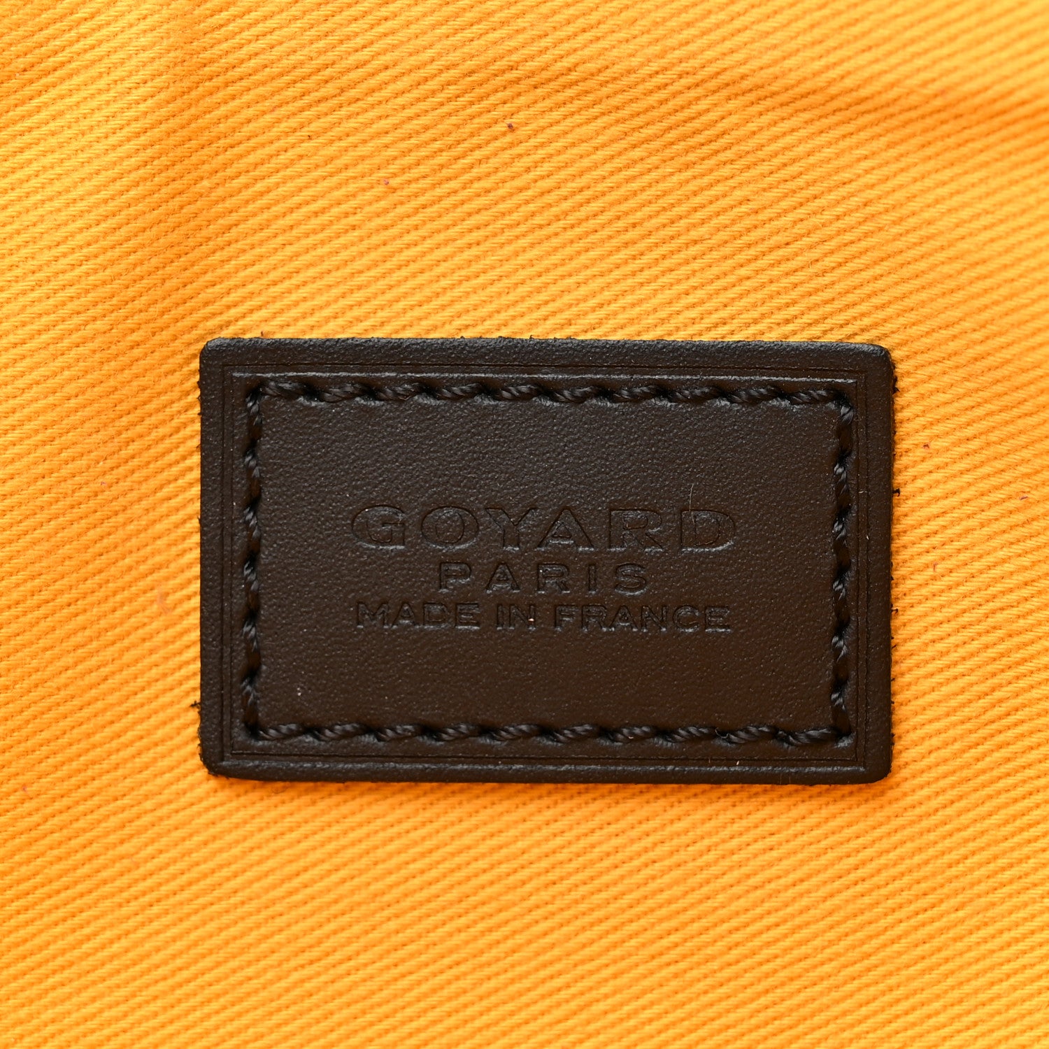 Goyard Goyardine Senat Pochette MM Black 6 of 8