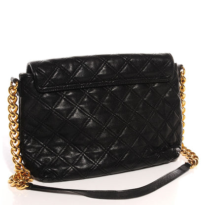 Marc Jacobs Quilted Lambskin The Large Single Flap Black 3 of 9