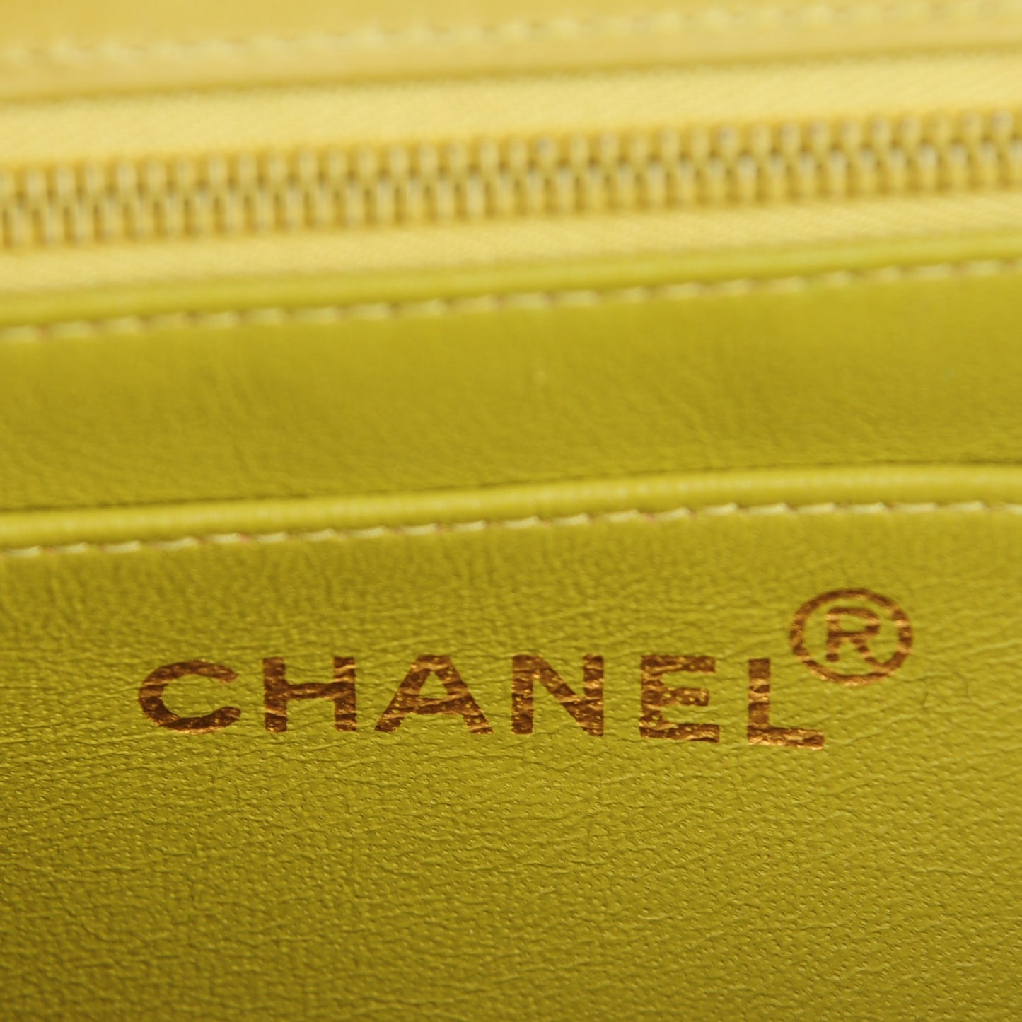 Lambskin Quilted Shoulder Flap Bag Green