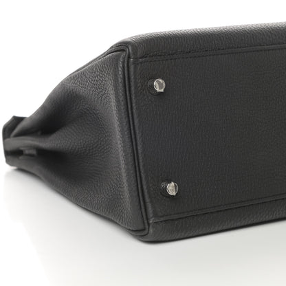 Hermes Togo Kelly Retourne 32 Black 9 of 11
