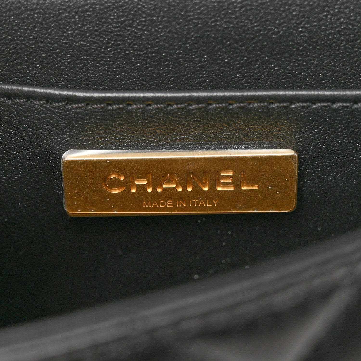 Chanel Lambskin Quilted Mini Flap Top Handle Bag Black 6 of 11