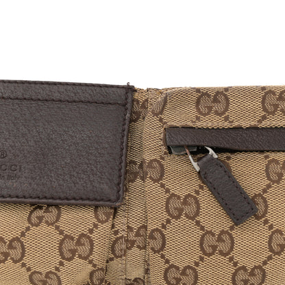 Gucci Monogram Web Belt Bag Dark Brown 8 of 11