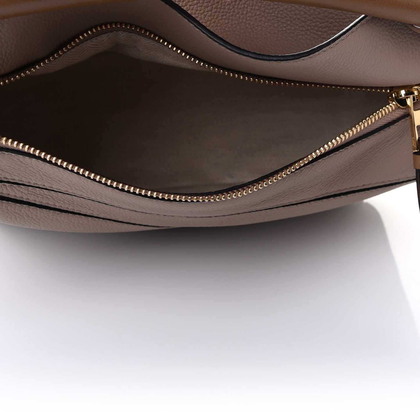 Grained Calfskin Small Puzzle Bag Sand Mink