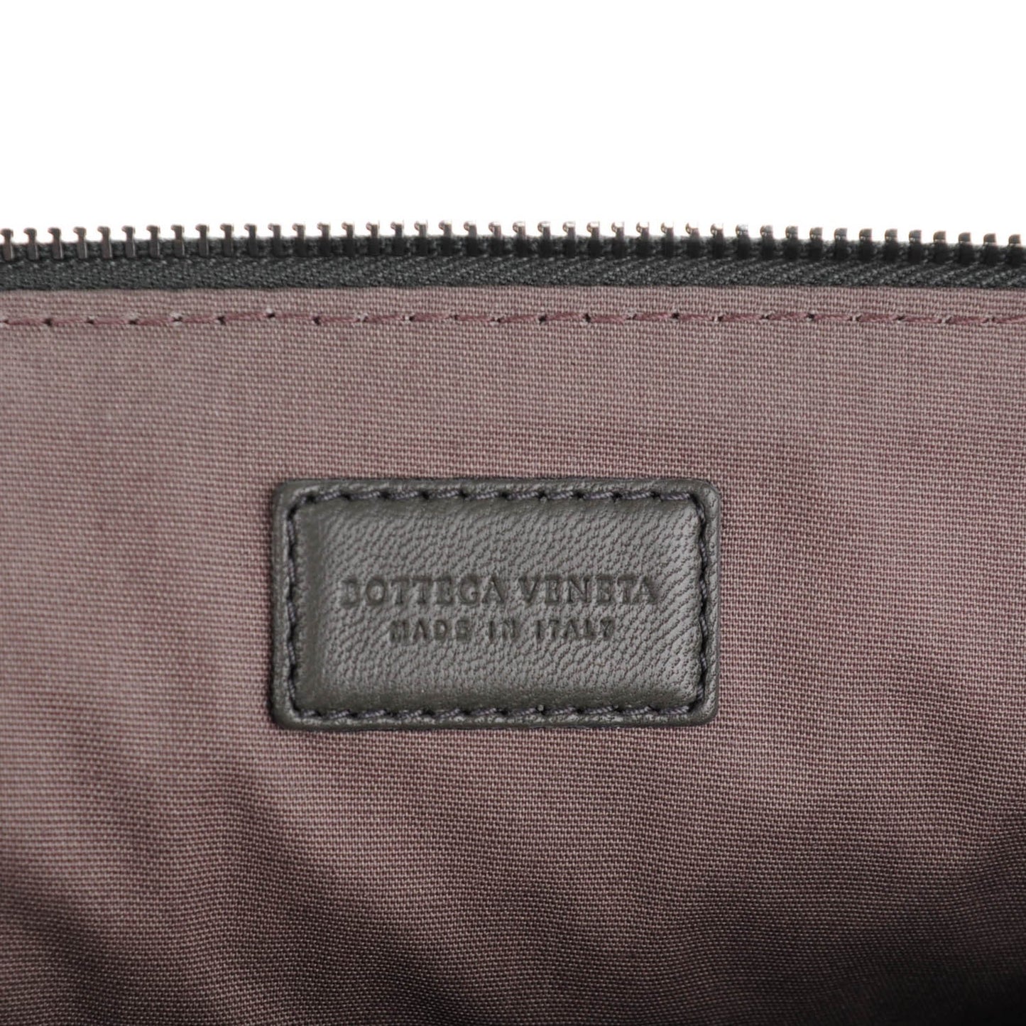 Nappa Intrecciato Document Case Light Grey