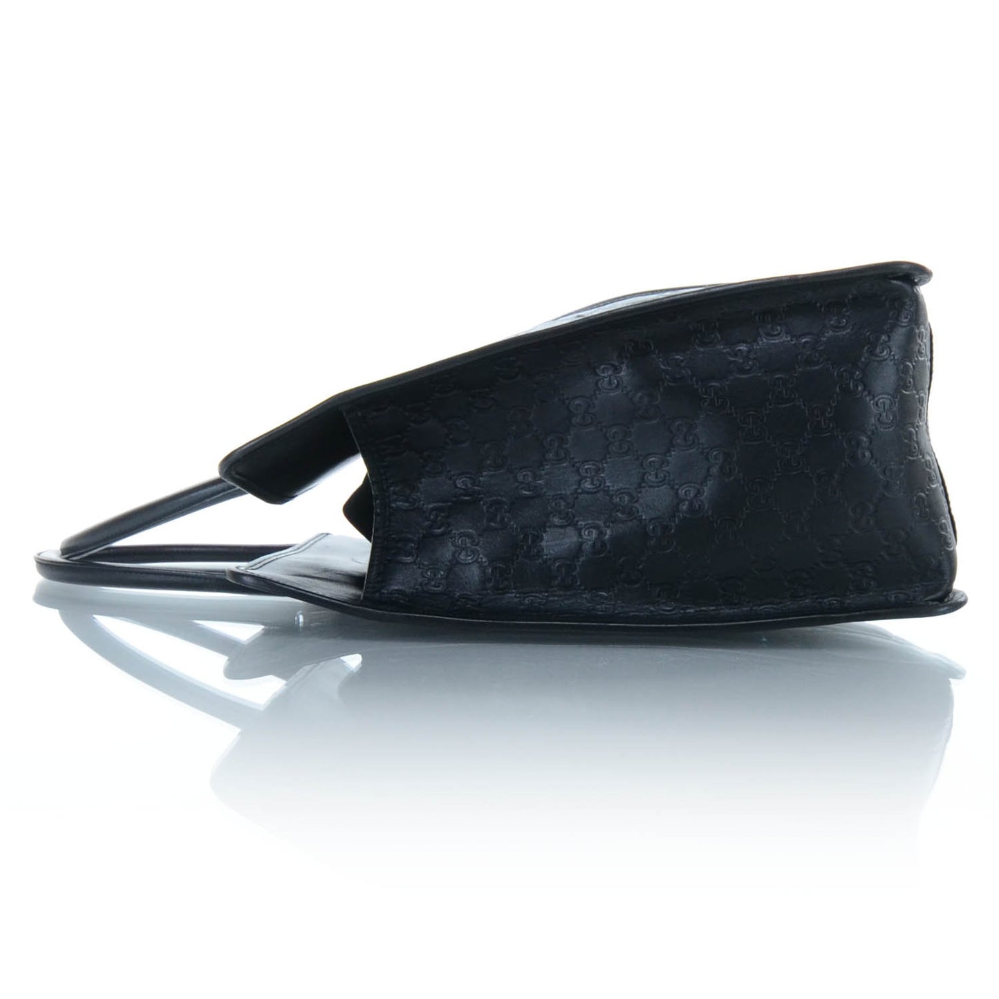 Guccissima Leather Large Tote Black