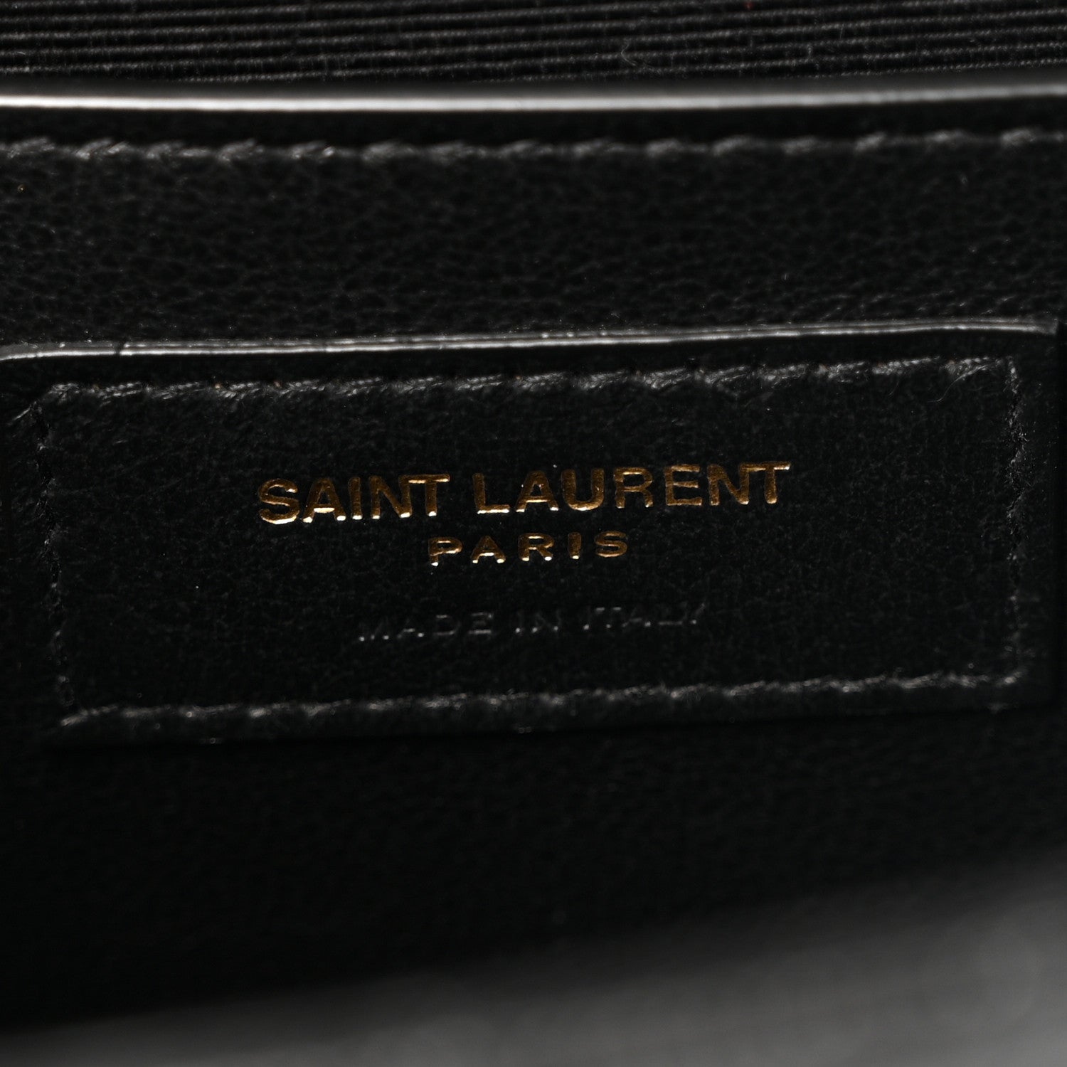 Saint Laurent Grain De Poudre Textured Mixed Matelasse Triquilt Medium Monogram Satchel Black 6 of 12
