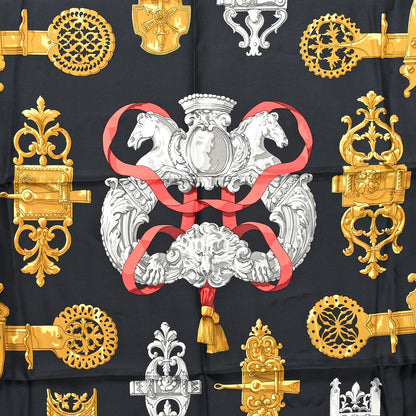 Hermes Silk Ferronnerie Scarf 90 2 of 5