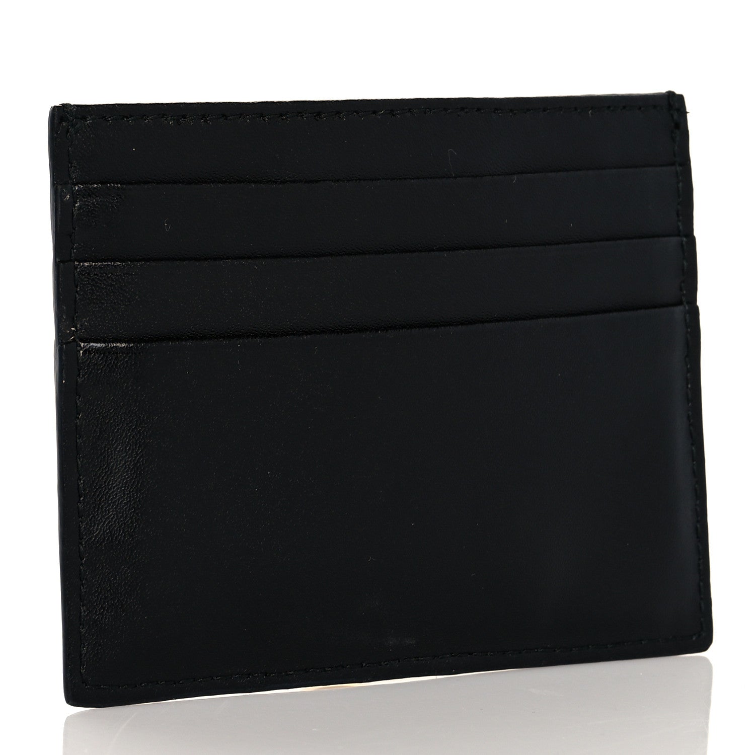Fendi Vitello Liberty Century Lucido By The Way Card Holder Black 3 of 8