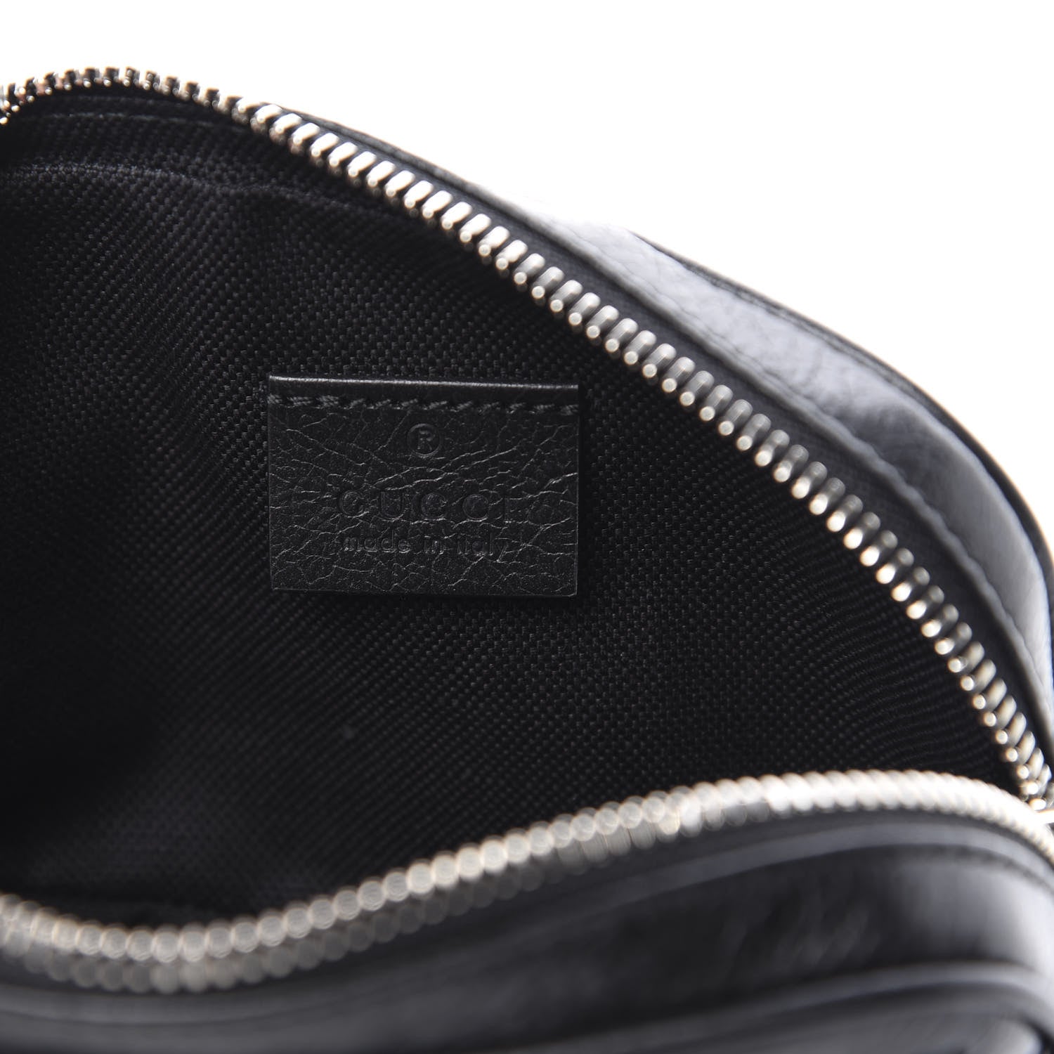 Gucci Fluffy Calfskin Mini Morpheus Belt Bag 90 36 Black 6 of 11