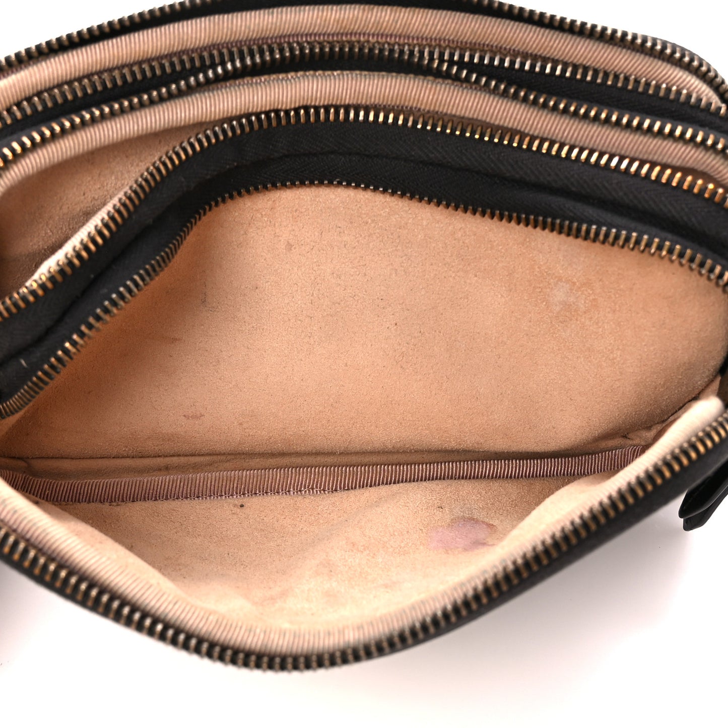 Calfskin Matelasse Mini GG Marmont Chain Crossbody Bag Black