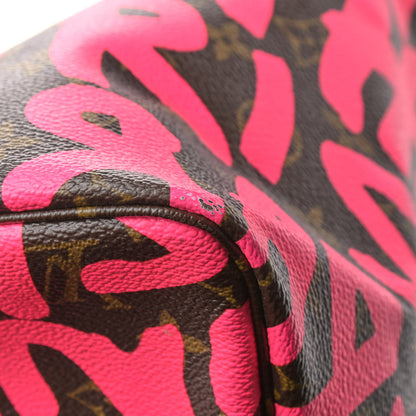 Louis Vuitton Monogram Graffiti Neverfull GM Fuchsia 10 of 10