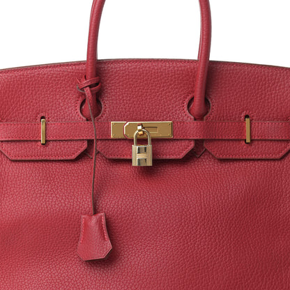 Hermes Togo Birkin 35 Rouge Vif 8 of 14