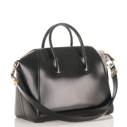 Givenchy Shiny Lord Calfskin Medium Antigona Black 4 of 8