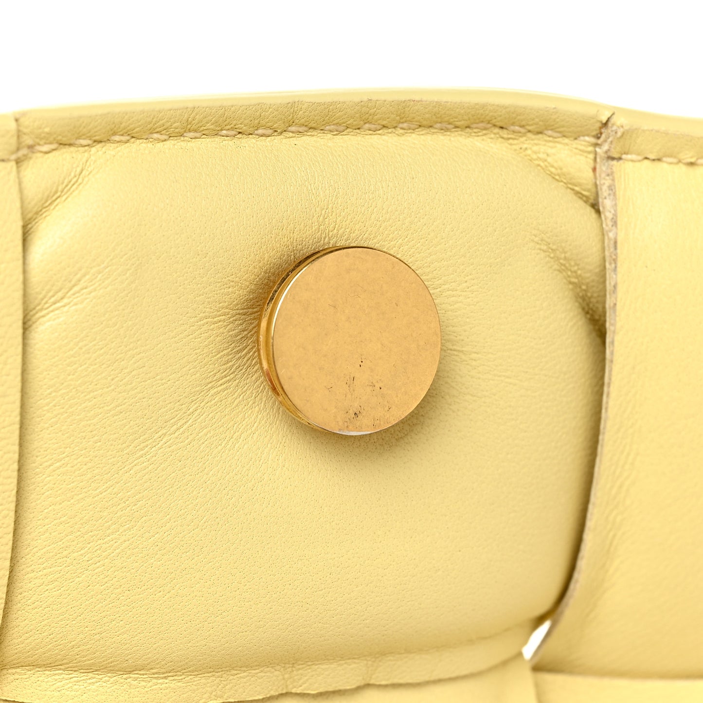 Nappa Maxi Intreccio Padded Cassette Crossbody Bag Sherbert