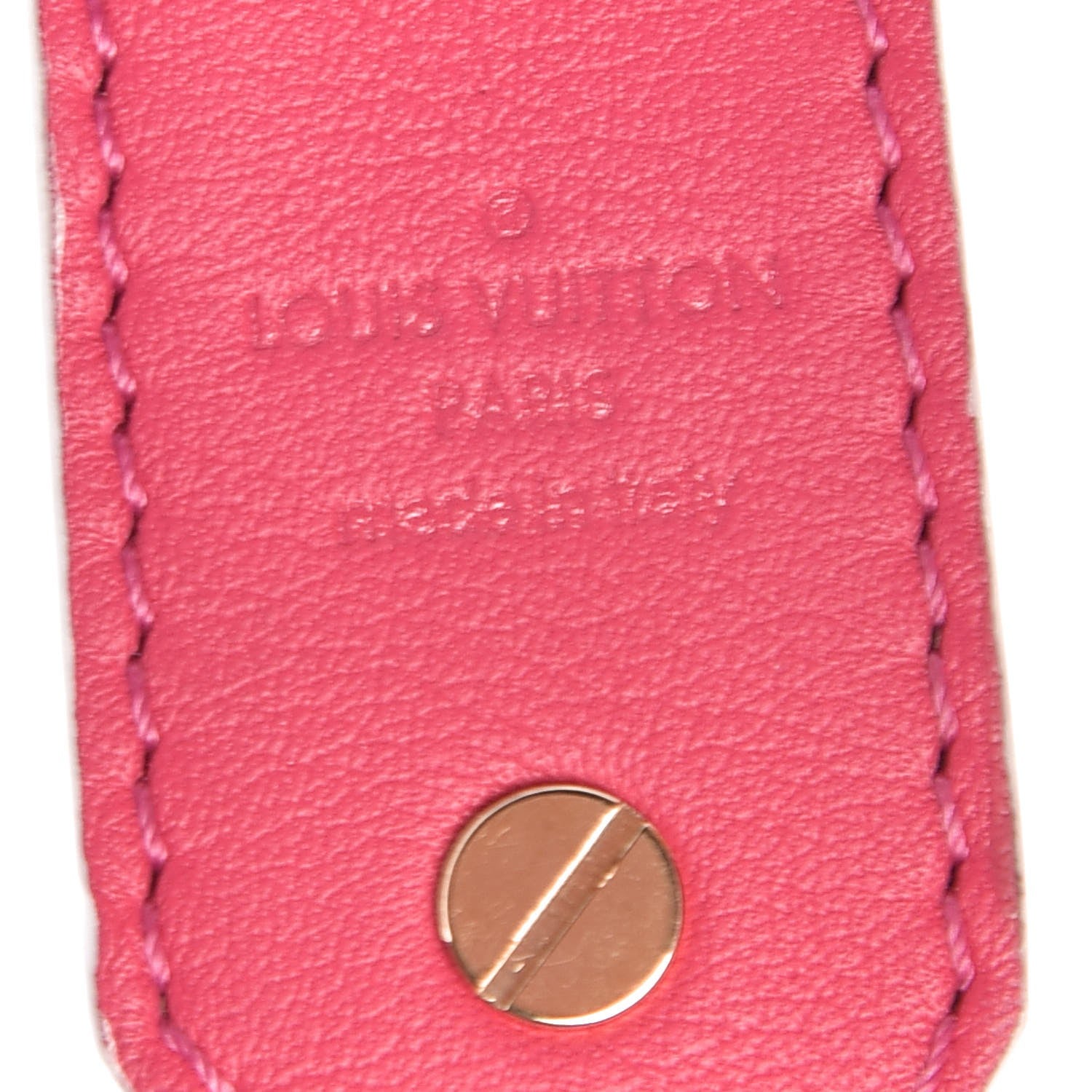 Louis Vuitton Monogram Bandouliere Shoulder Strap XL Hot Pink 3 of 7
