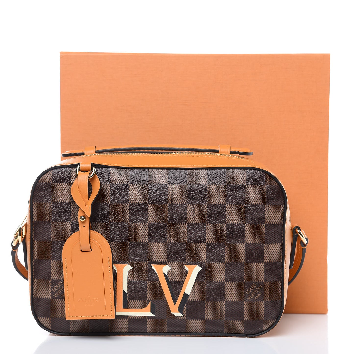 Damier Ebene Santa Monica Safran