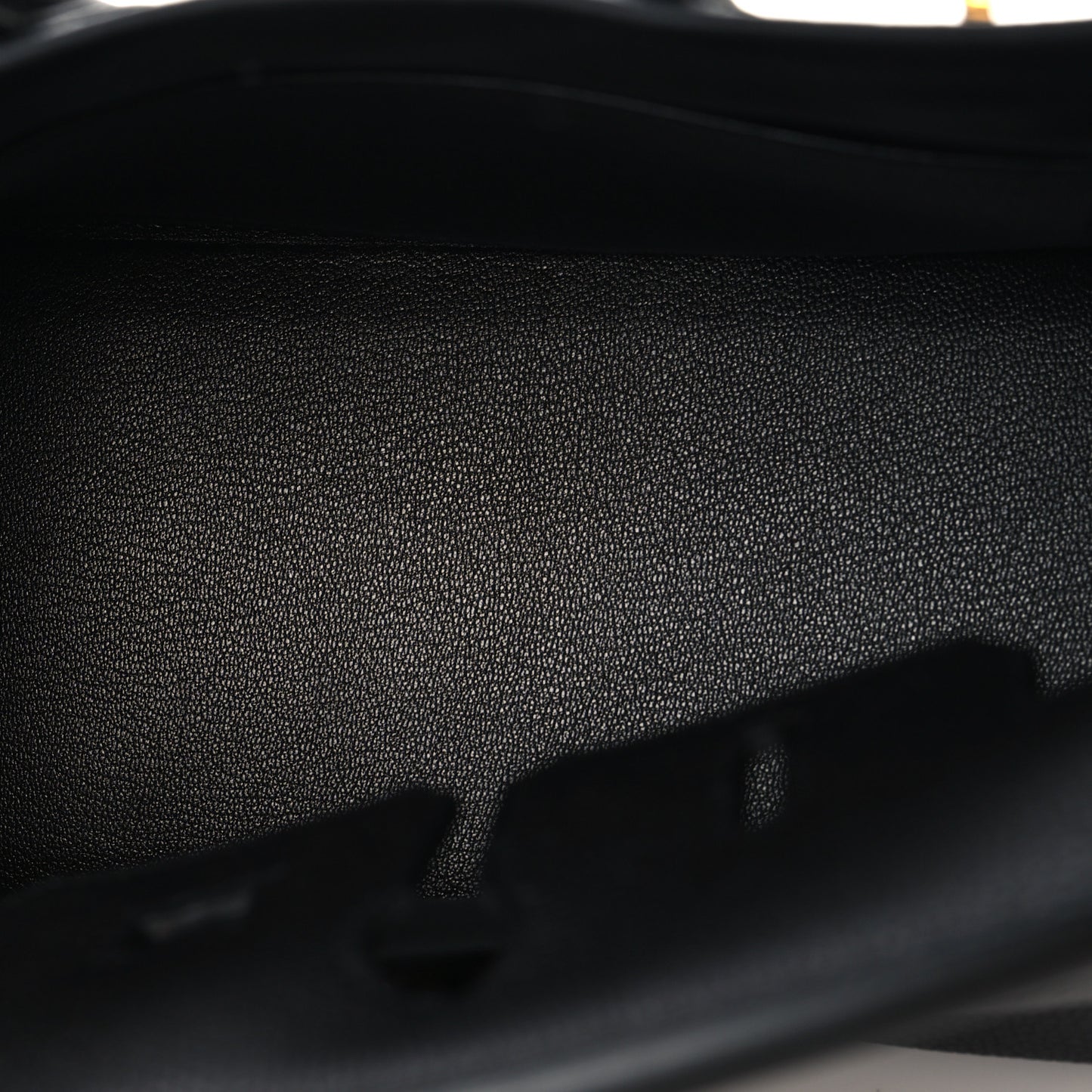 Togo Birkin 25 Black Black