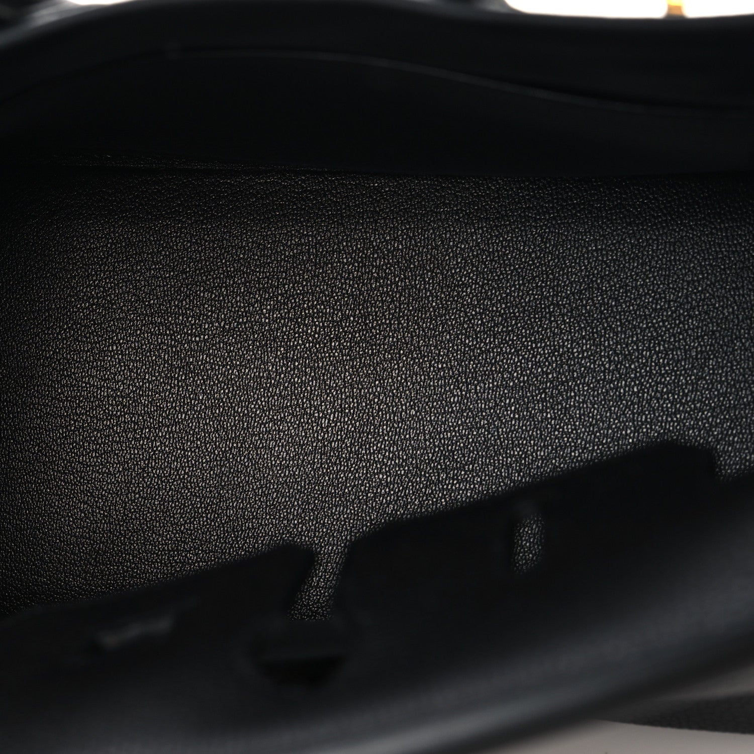 Hermes Togo Birkin 25 Black Black 5 of 12