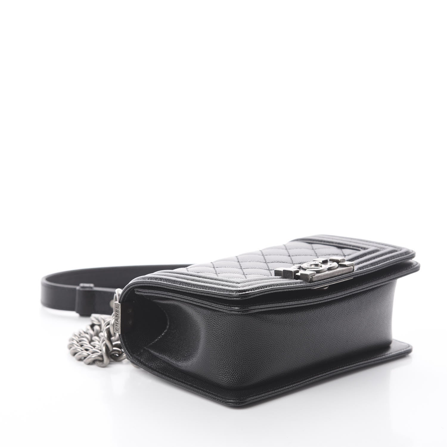 Chanel Caviar Quilted Small Boy Flap Black 3 of 9