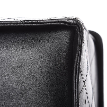 Chanel Calfskin Stitch Vanity Case Black 18 of 22