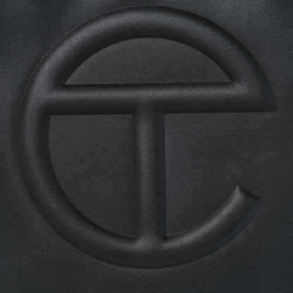 Telfar Vegan Leather Medium Shopping Bag Black 8 of 11