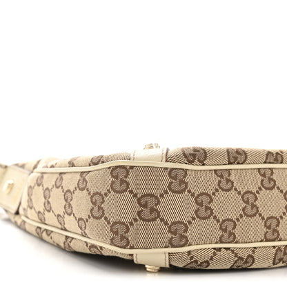 Gucci Monogram Medium Abbey D Ring Hobo Off White 9 of 13
