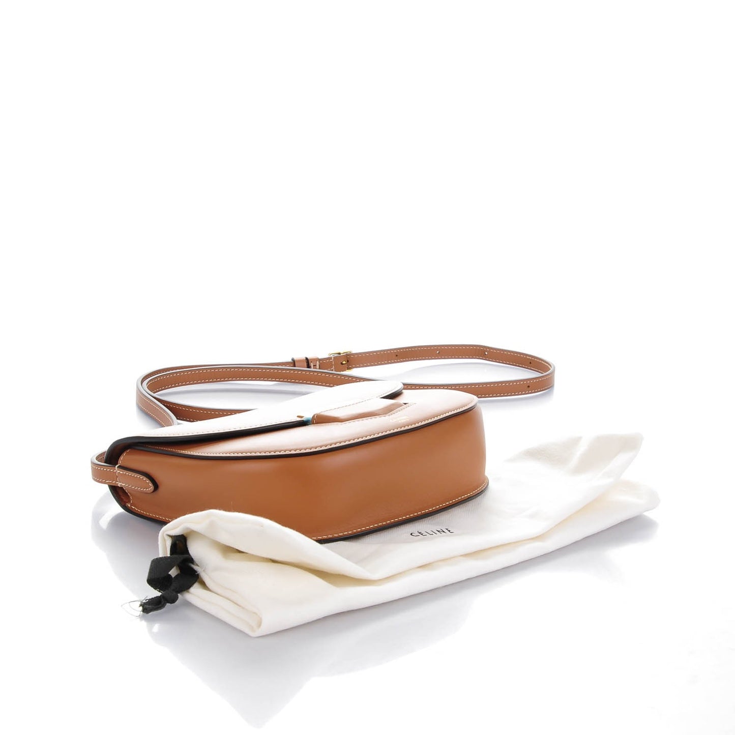 Palmelato Calfskin Small Trotteur Tan