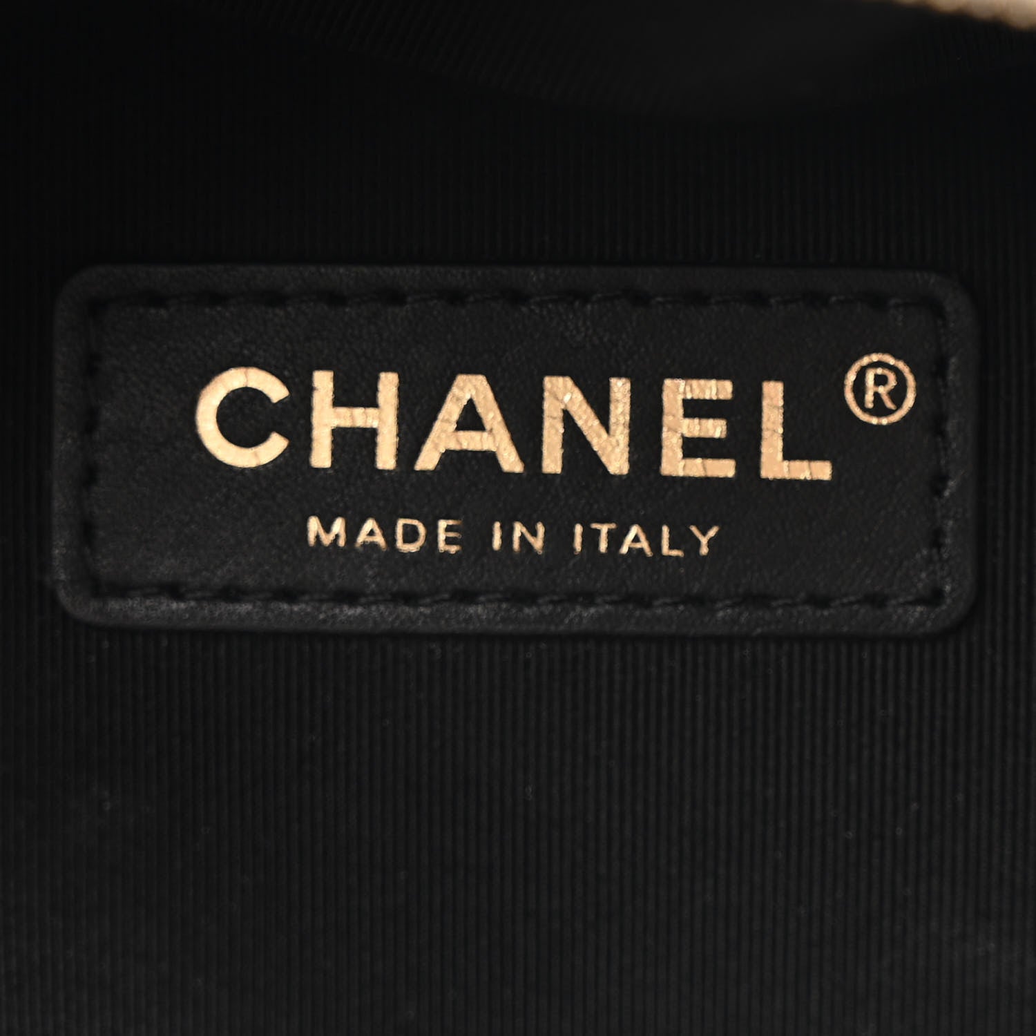 Chanel Caviar Quilted Medium Zip Around Backpack Black 6 of 14