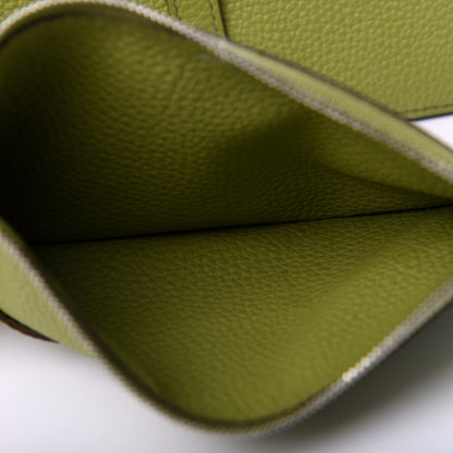 Hermes Togo Dogon Duo Wallet Vert Anis 6 of 12