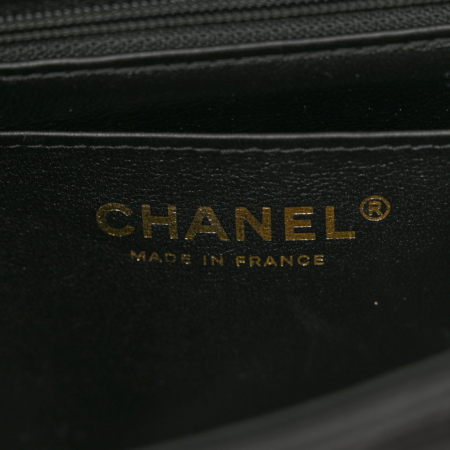 Chanel Lambskin Quilted Mini Top Handle Rectangular Flap Black 6 of 12