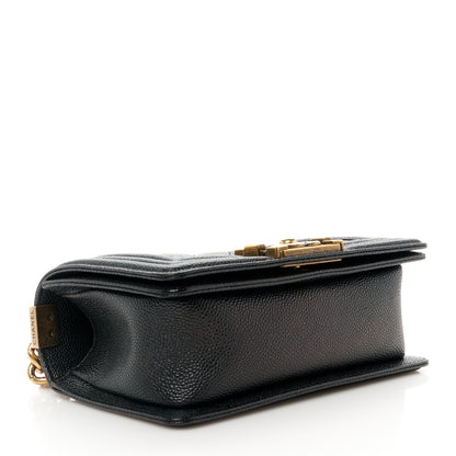 Chanel Caviar Quilted Small Boy Flap Black 4 of 11