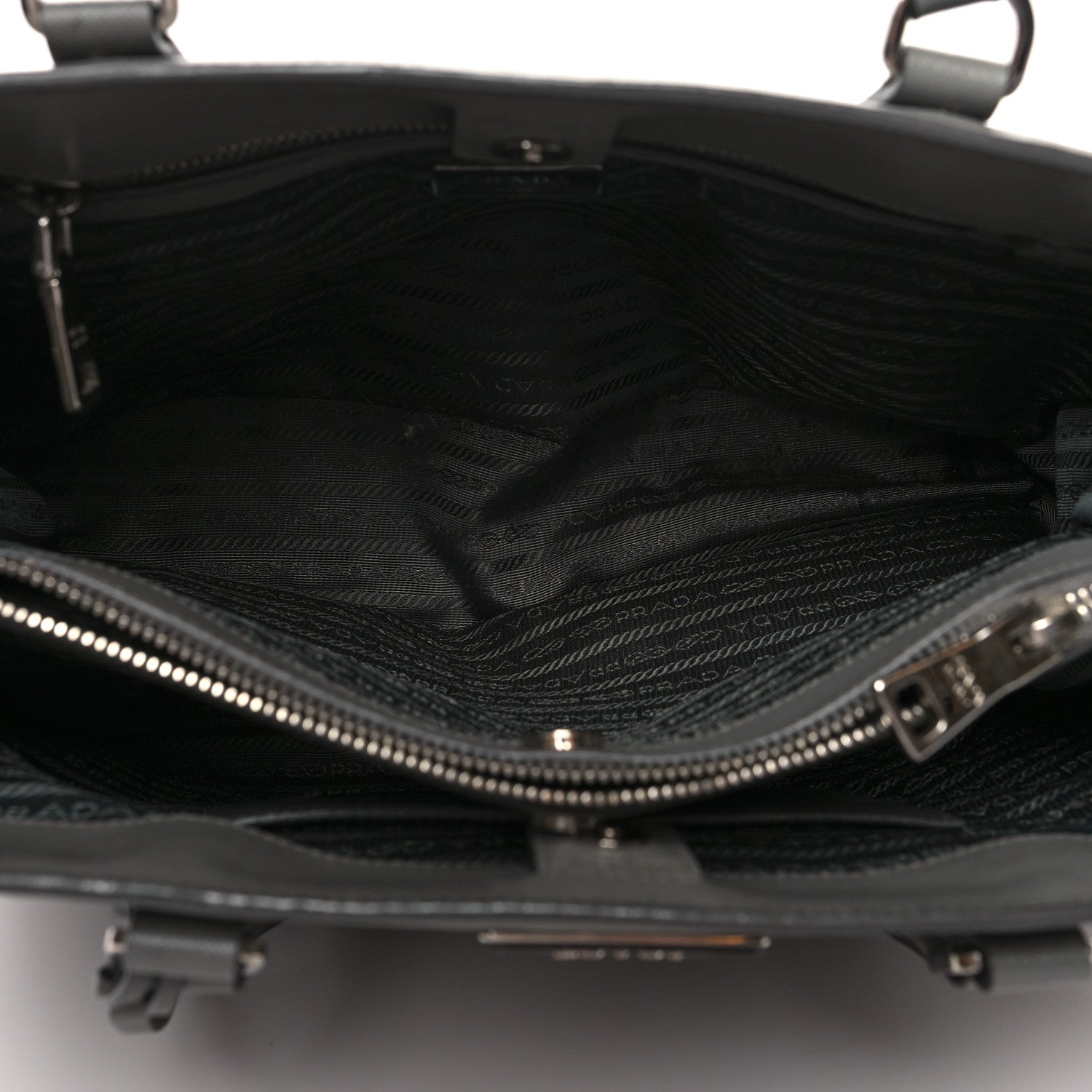 Prada Saffiano Medium Galleria Double Zip Tote Marmo 5 of 16