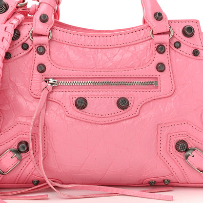 Balenciaga Agneau Arena Neo Cagole Handbag XS Sweet Pink 9 of 11