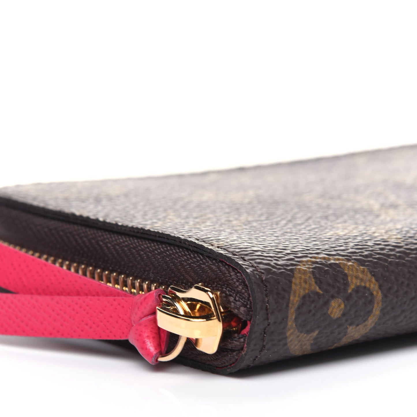 Monogram Clemence Wallet Fuchsia