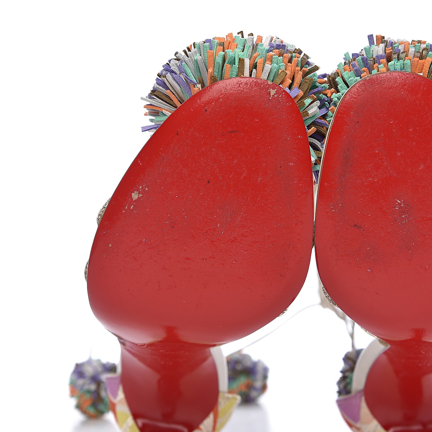 Nappa Suede Starouchi 100 Sandal 35 Multicolor