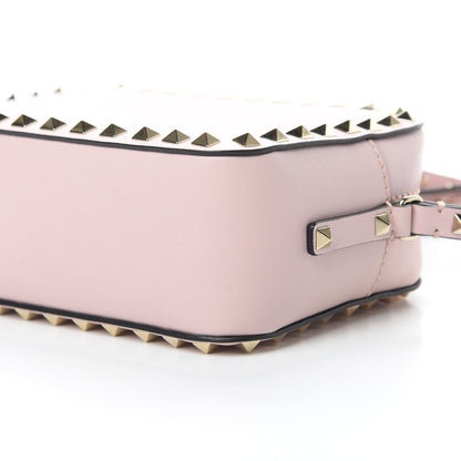 Valentino Garavani Calfskin Rockstud Camera Crossbody Bag Water Rose 9 of 9