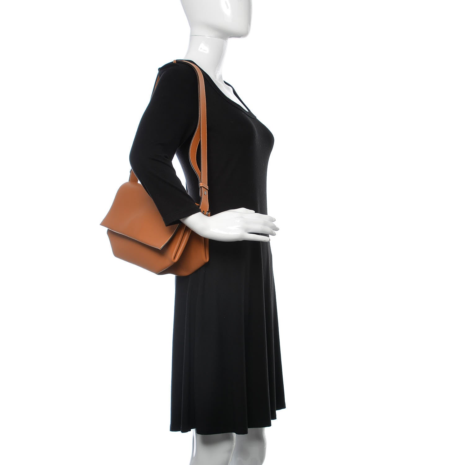 Hermes Taurillon Novillo Opli 28 Toffee Lime 2 of 11