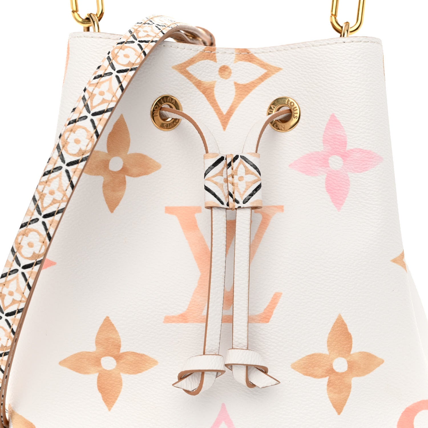 Louis Vuitton Monogram Giant By The Pool 2.0 Neonoe BB Beige 7 of 9