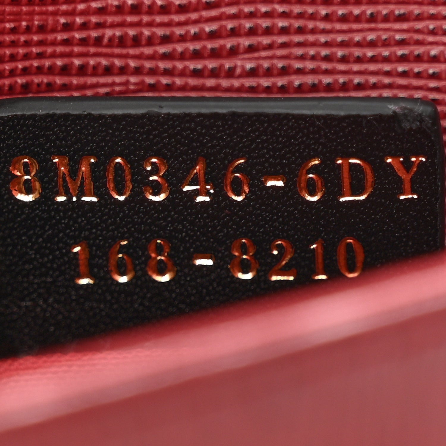 Fendi Vitello Elite Crystal Fendi Loves Monster Eyes Tube Wallet on Chain Rosso Scuro Multicolor 7 of 16