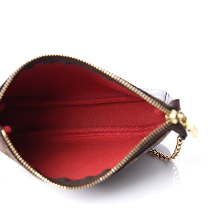Louis Vuitton Damier Ebene Mini Pochette Accessories 4 of 8