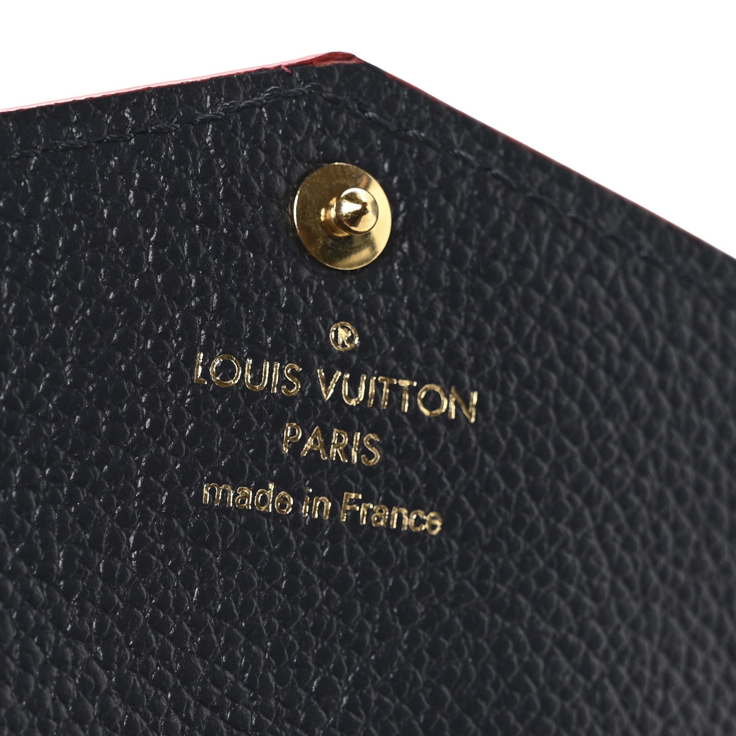 Empreinte Key Pouch Marine Rouge