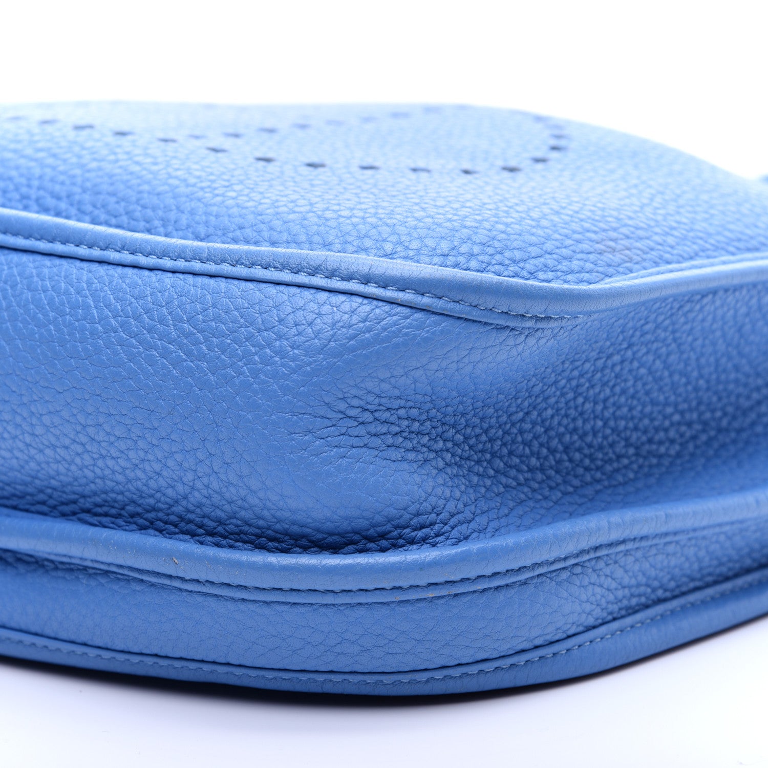 Hermes Taurillon Clemence Evelyne III PM Bleu Paradis 7 of 14