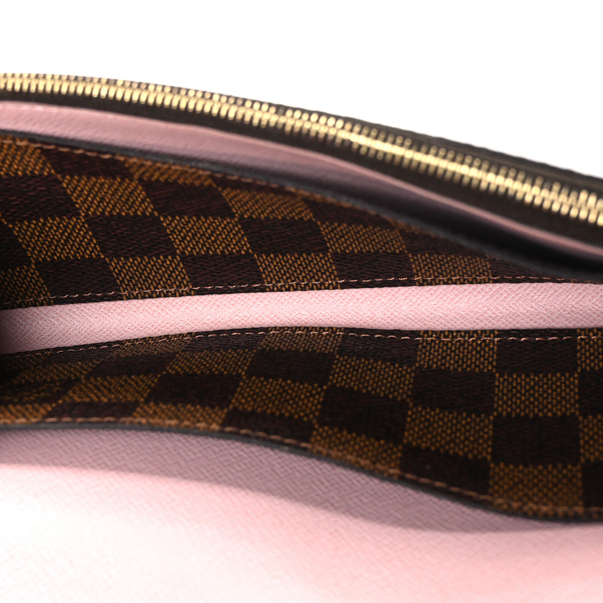 Louis Vuitton Damier Ebene Emilie Wallet Rose Ballerine 5 of 8