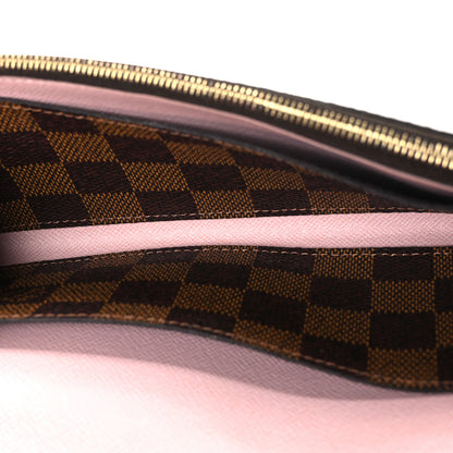 Louis Vuitton Damier Ebene Emilie Wallet Rose Ballerine 5 of 8