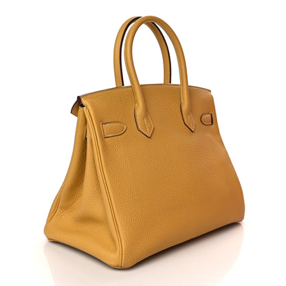 Hermes Togo Birkin 30 Curry 3 of 13