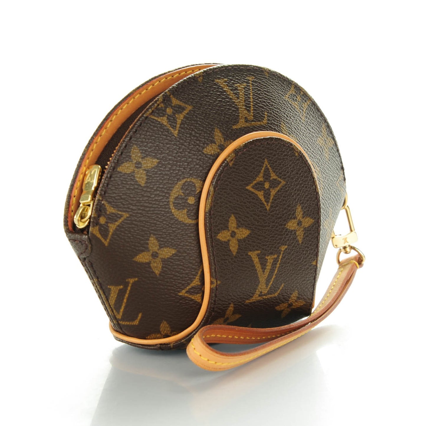 Monogram Mini Ellipse Wristlet Clutch